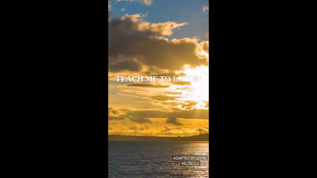 Teach Me to Listen