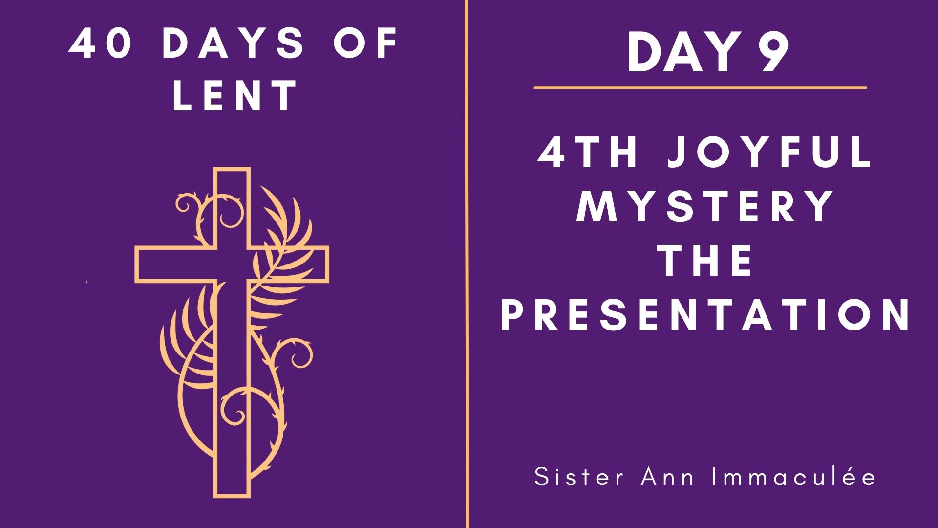 Lenten Retreat 2024: Day 9
