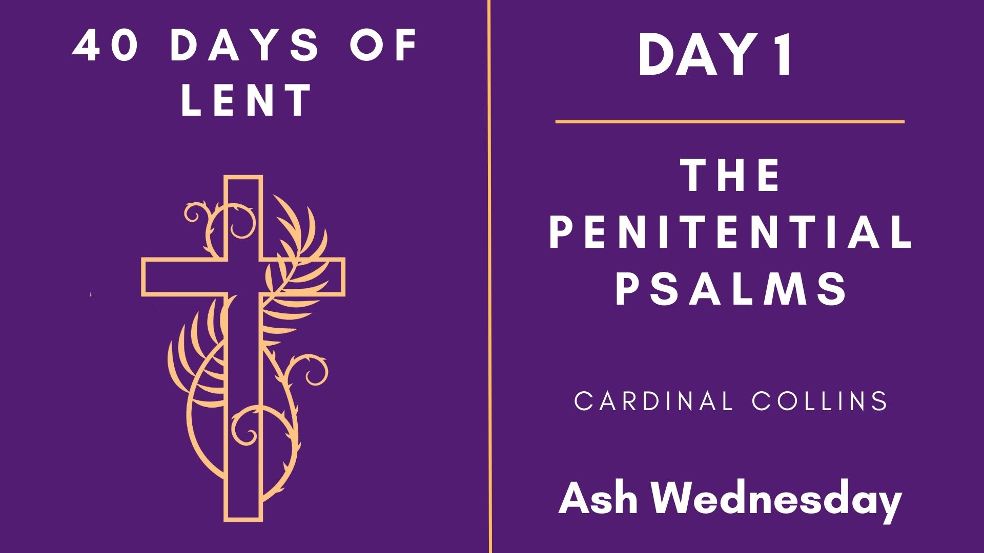 Lenten Retreat 2024: Day 1