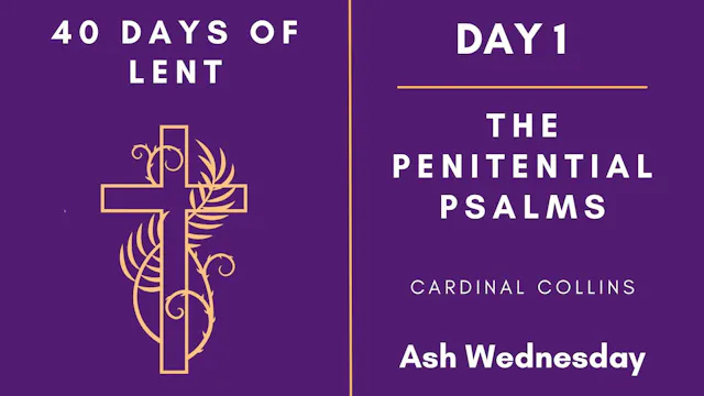 Lenten Retreat 2024: Day 1