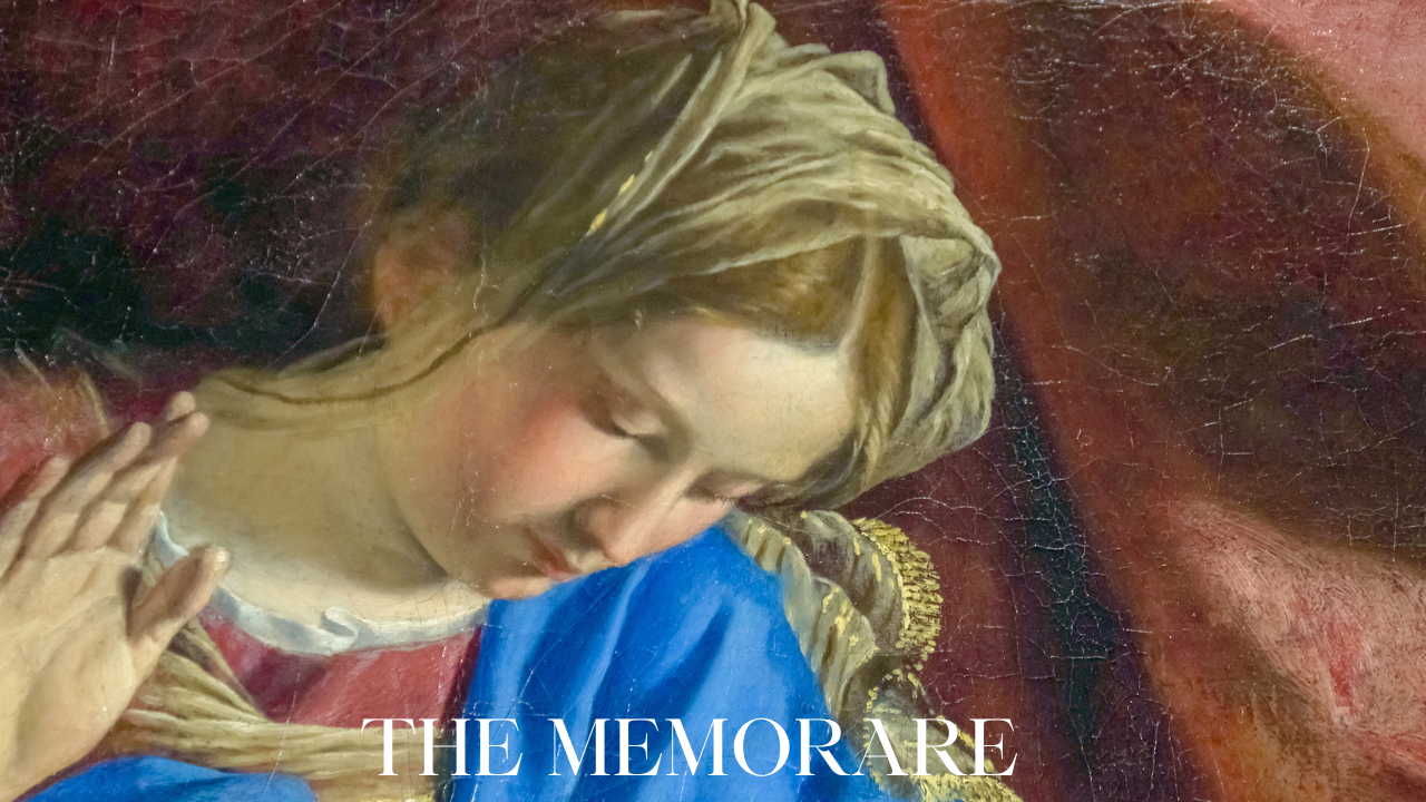 Let us pray together: The Memorare