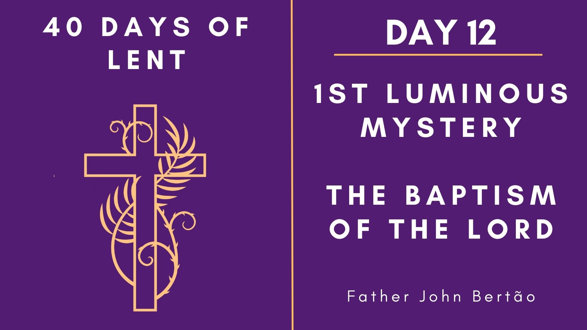 Lenten Retreat 2024: Day 12