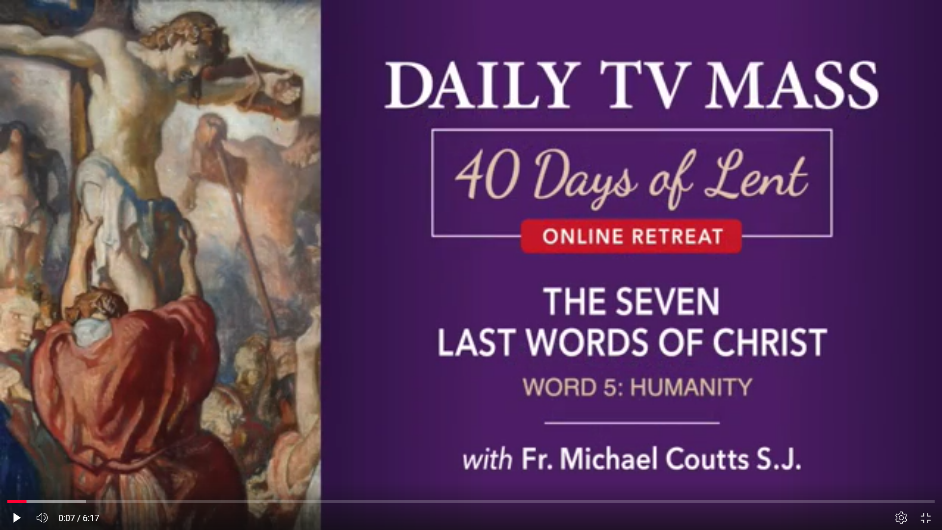 March 14: Lenten Retreat Day 9