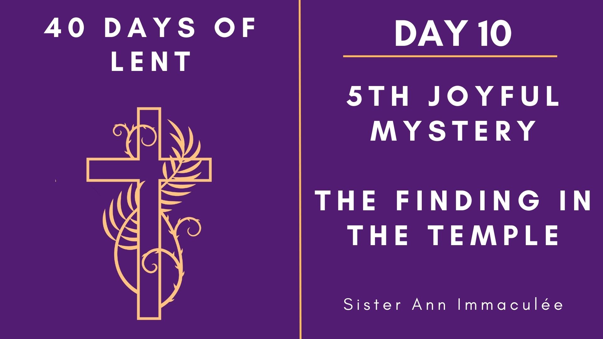 Lenten Retreat 2024: Day 10