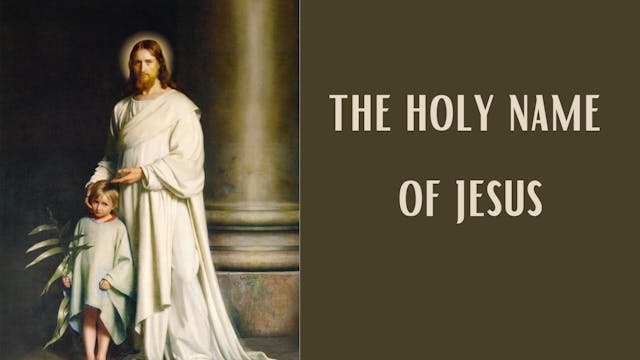 The Holy Name of Jesus