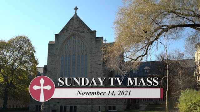 Daily TV Mass November 14, 2021