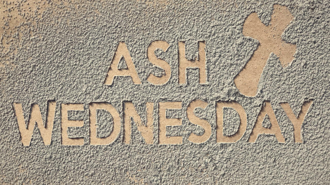 Let us pray...Ash Wednesday