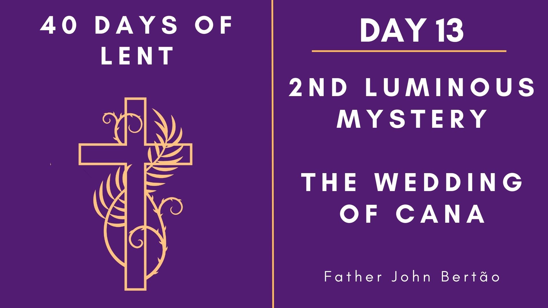 Lenten Retreat 2024: Day 13