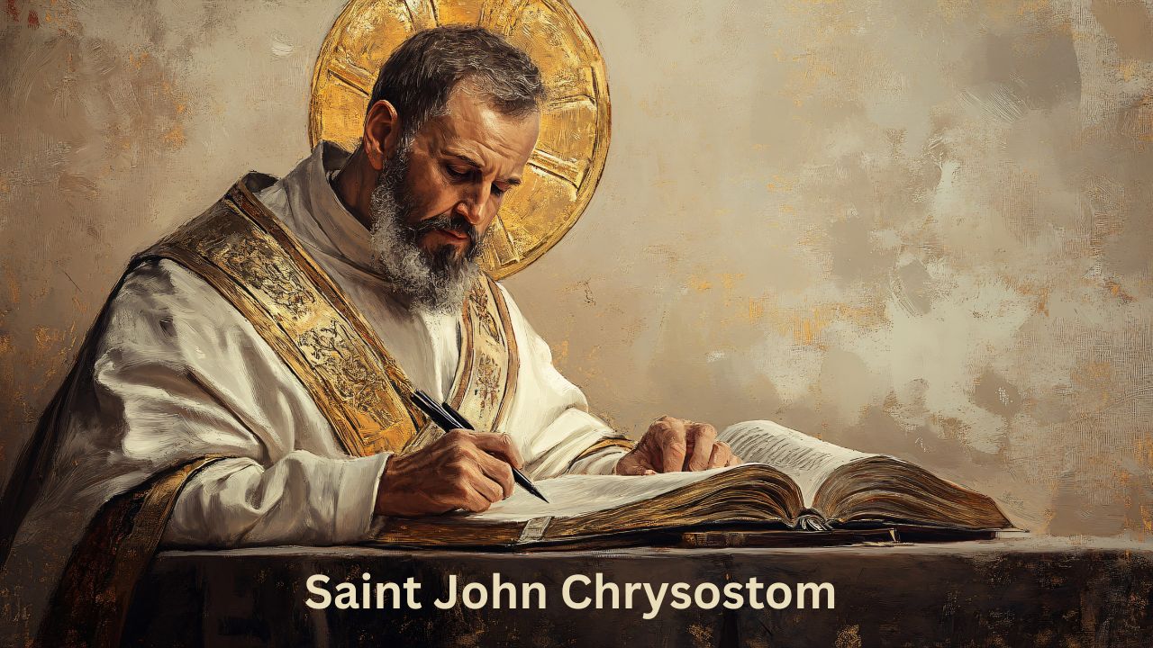Memorial of St. John Chrysostom 