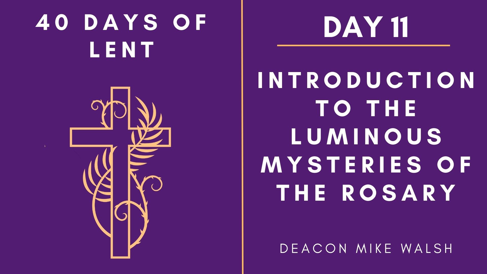 Lenten Retreat 2024: Day 11