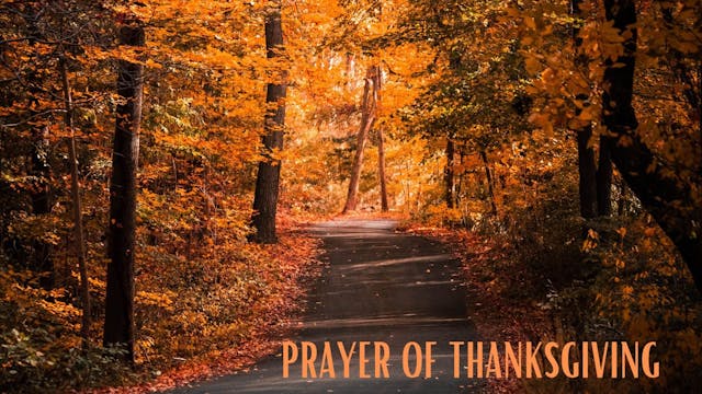 Thanksgiving Prayer 2023