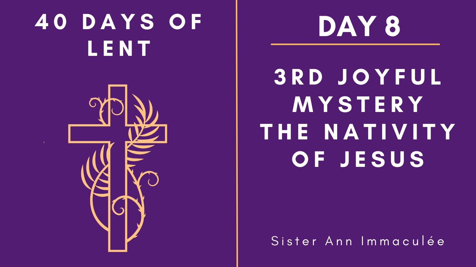 Lenten Retreat 2024: Day 8