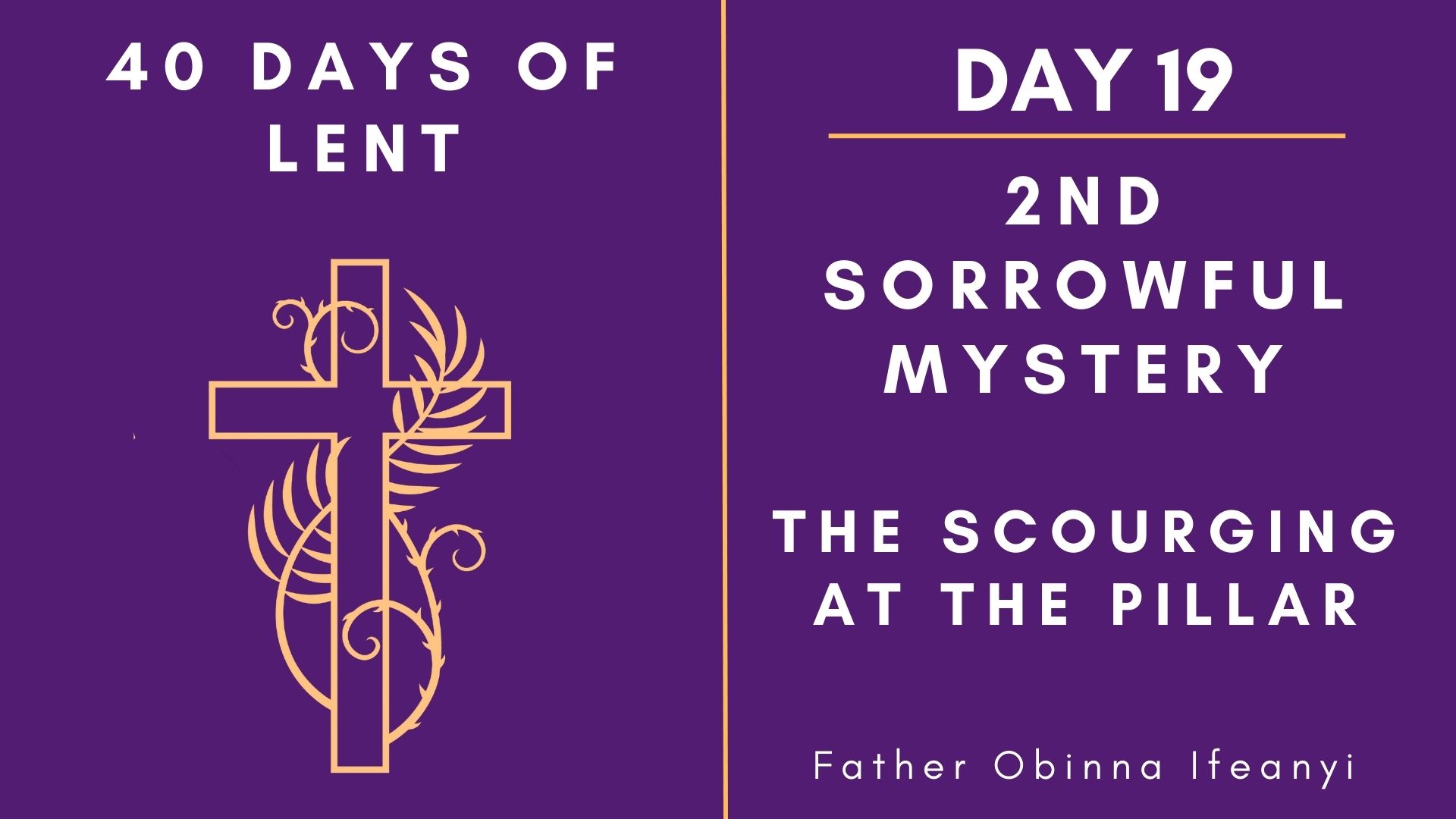 Lenten Retreat 2024: Day 19