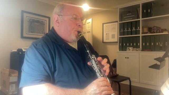 Clarinet Etude #20 Greg Raden