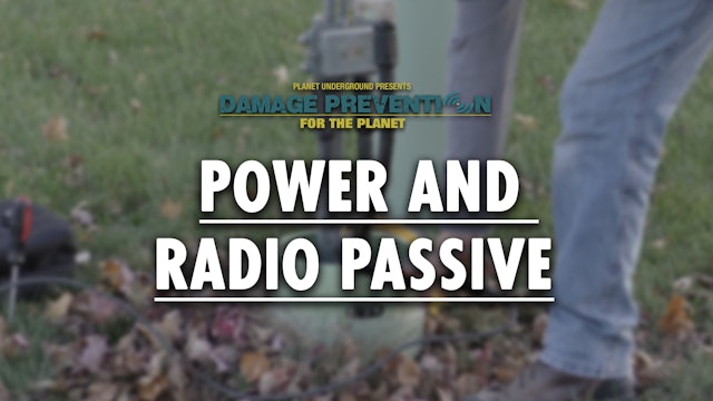 8. Power and Radio Passive