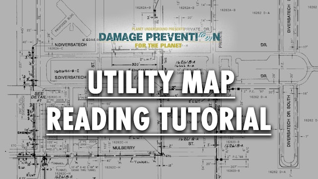 1. Utility Map Reading Tutorial