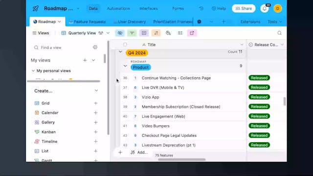 OTT Q4 releases