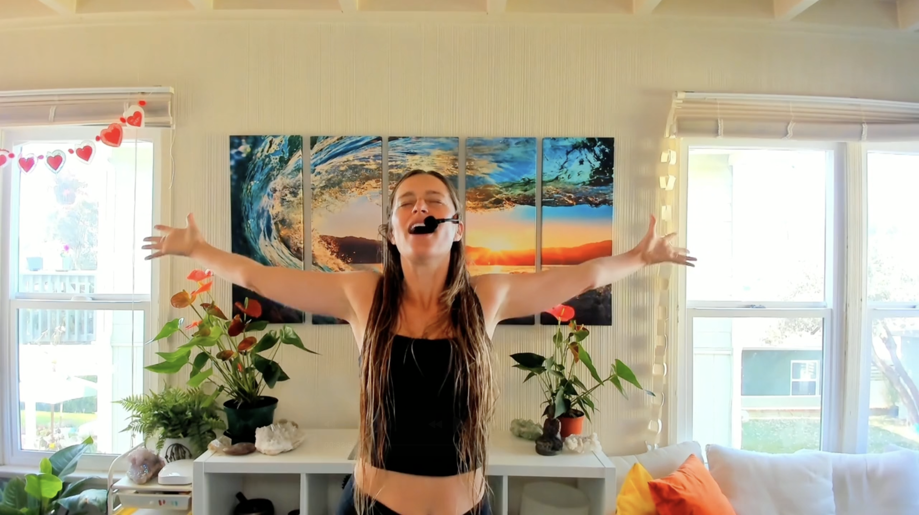  “Awaken Your Genius” Palms of Hands & Breath