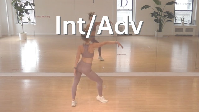 40 min Int/Adv Dance Cardio w/ Katia