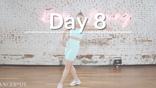 Day 8: 20 Min Beginner Dance Cardio w/ Courtnay