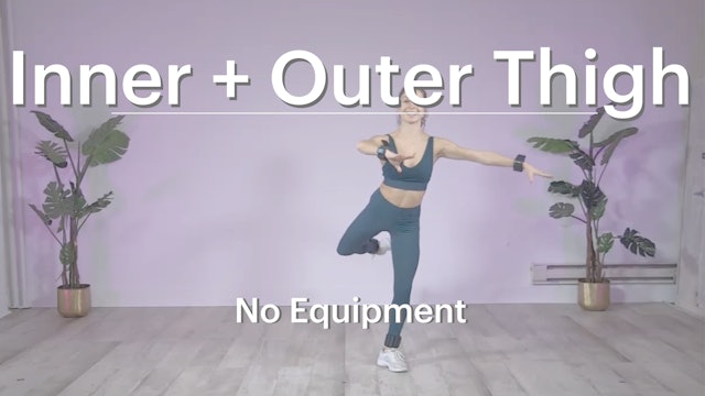 10 min Inner + Outer Thigh w/ Emily