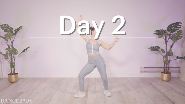 Day 2: 30 Min Beginner Dance Cardio w/ Kellie