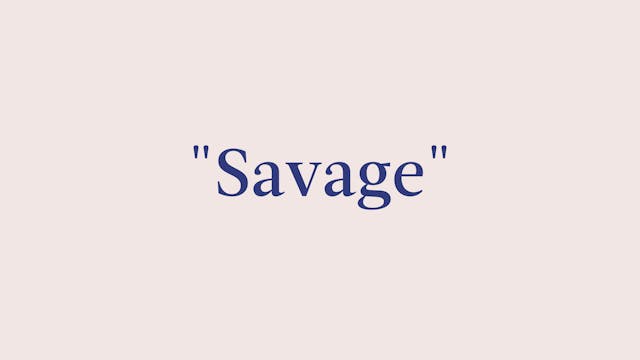 "Savage" Breakdown