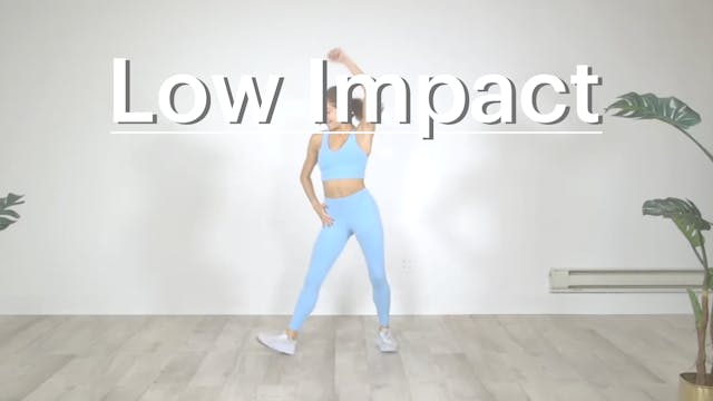 20 min Low Impact Cardio w/ Emily