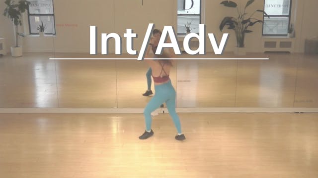 35 min Int/Adv Dance Cardio w/ Mindi