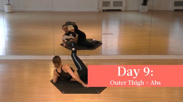 Day 9 - 005 Outer Thigh + 009 Abs