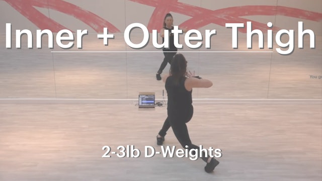 10 min Inner + Outer Thigh w/ Courtnay