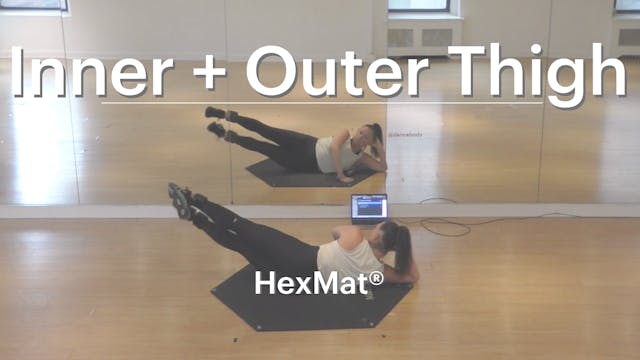 10 min Inner + Outer Thigh w/ Courtnay