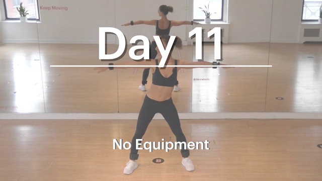 Day 11: 17 Min Standing Abs w/ Katia