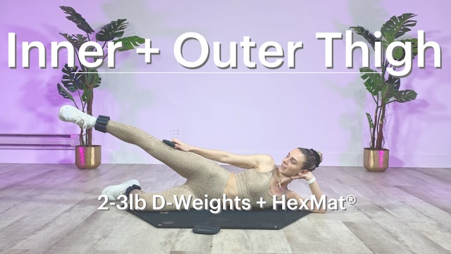 26 min Inner + Outer Thighs w/ Katia