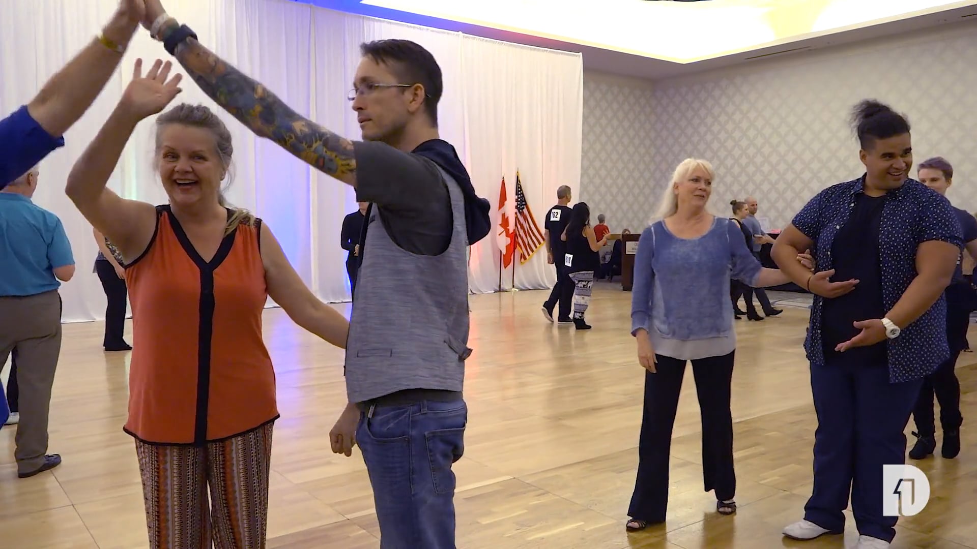 2018 Bridge Town Swing All-American Jack and Jill Prelim Heat 3