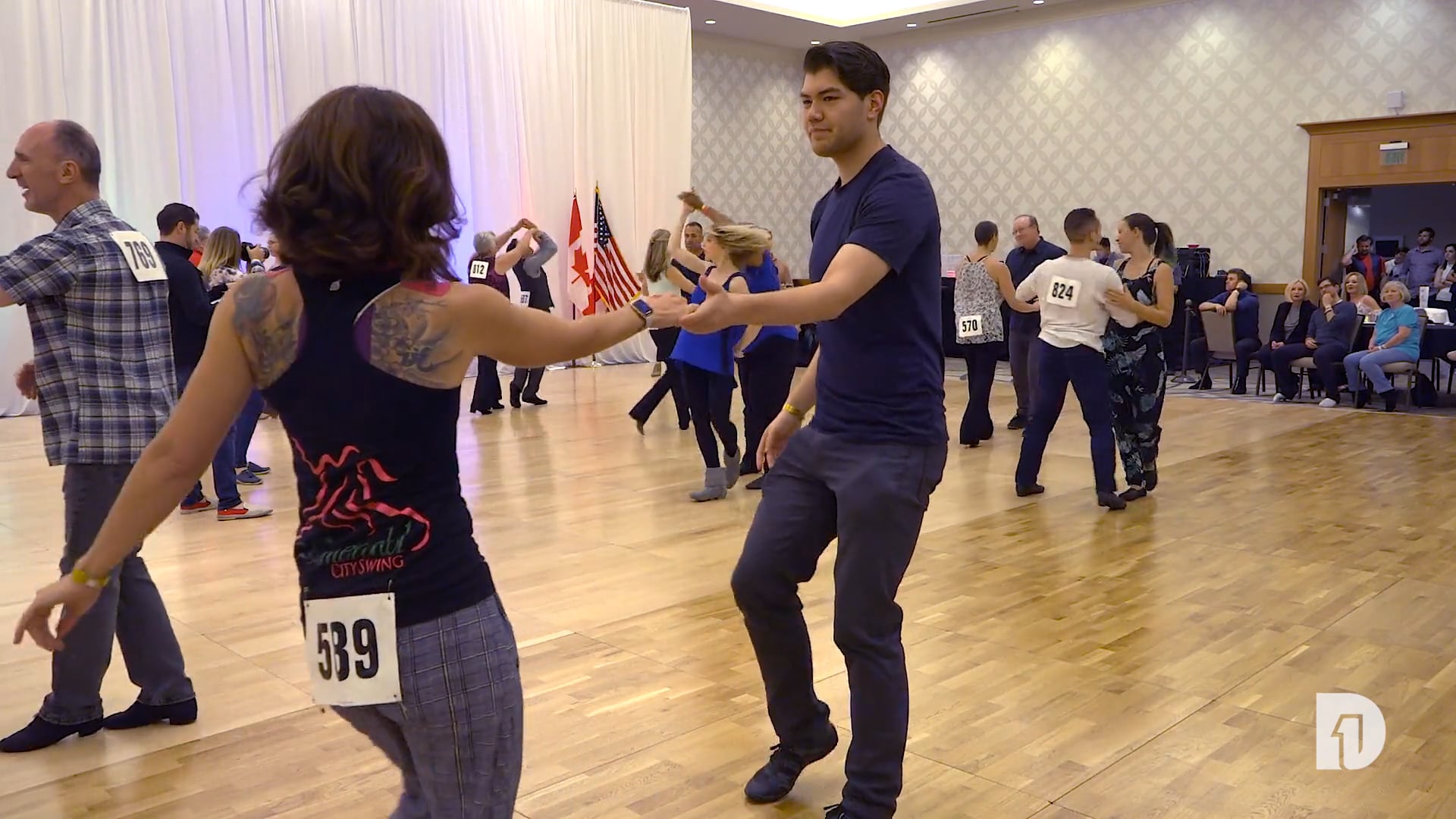 2018 Bridge Town Swing Novice Jack and Jill Prelim Heat 2