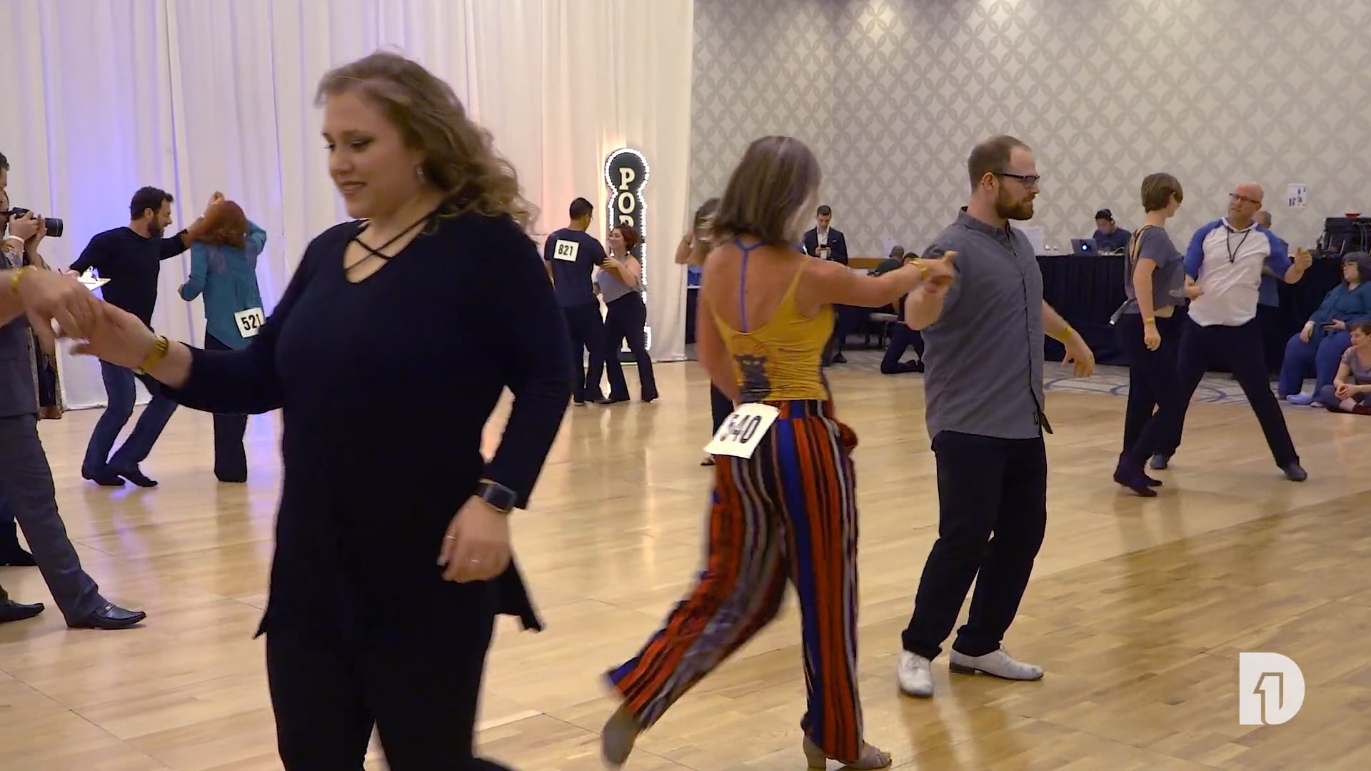 2018 Bridge Town Swing Advanced Jack and Jill Prelim Heat 1