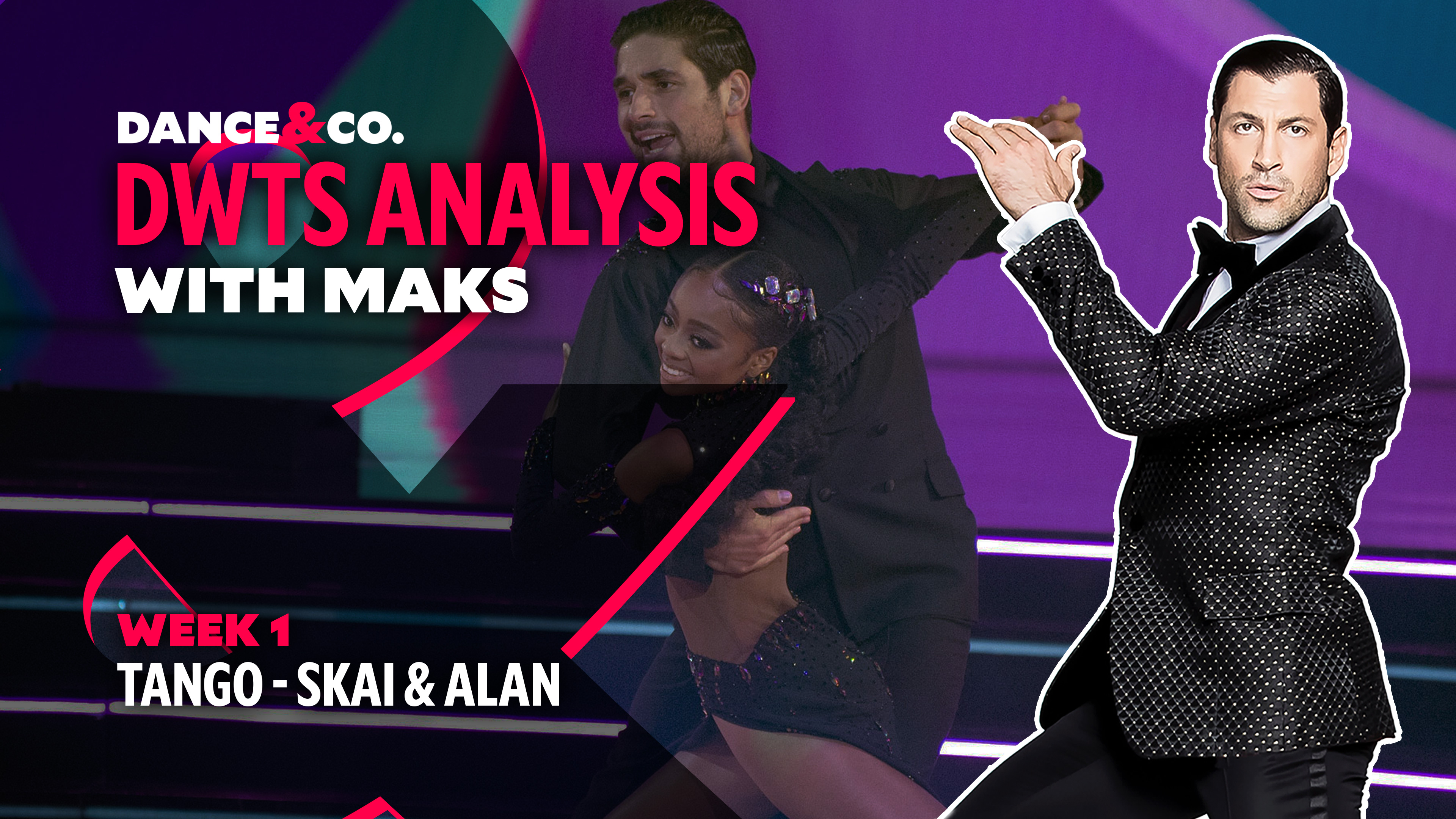 DWTS MAKS ANALYSIS: Week 1 - Skai Jackson & Alan Bersten's Tango