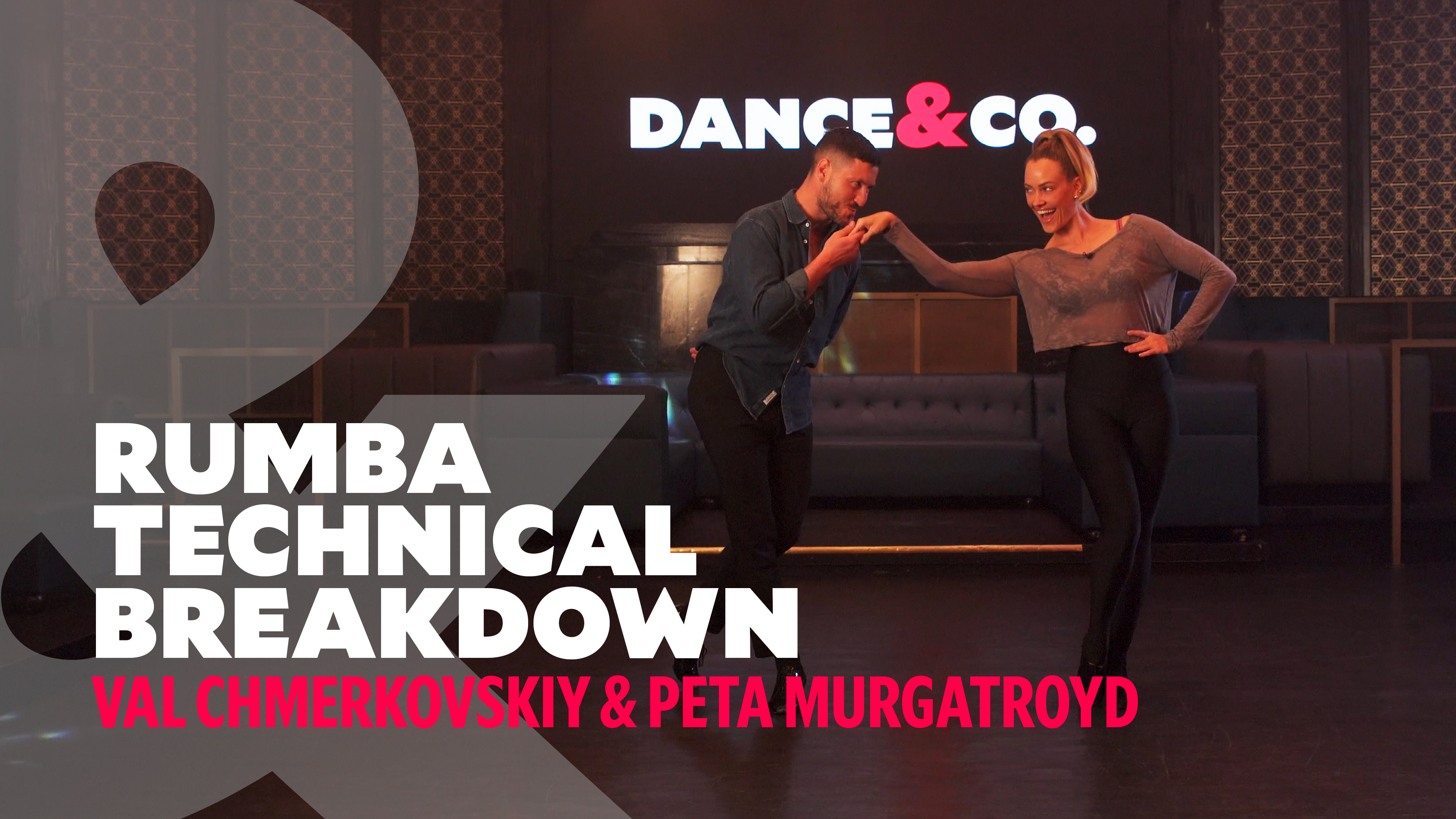 Rumba Technical Breakdown - Val Chmerkovskiy & Peta