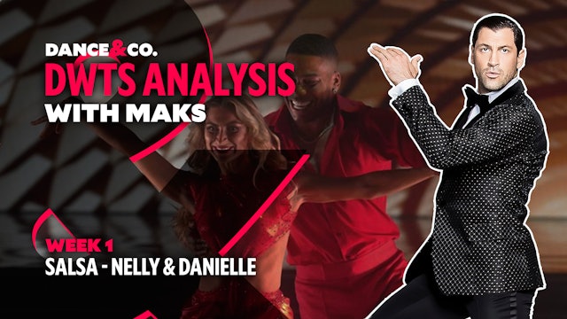 DWTS ANALYSIS: Week 1 - Nelly & Danielle Karagach's Salsa