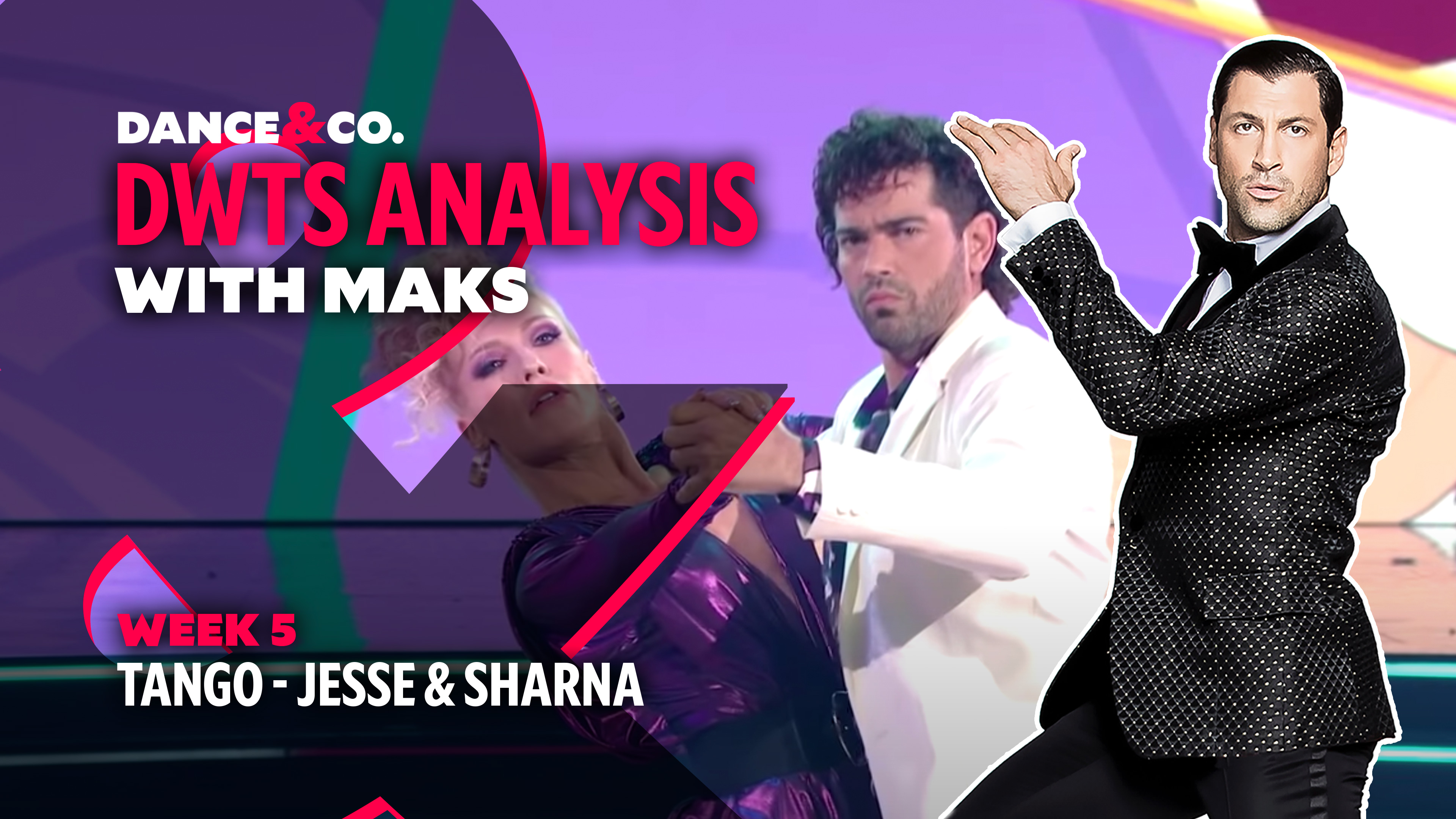DWTS MAKS ANALYSIS: Week 5 - Jesse Metcalfe & Sharna Burgess's Tango