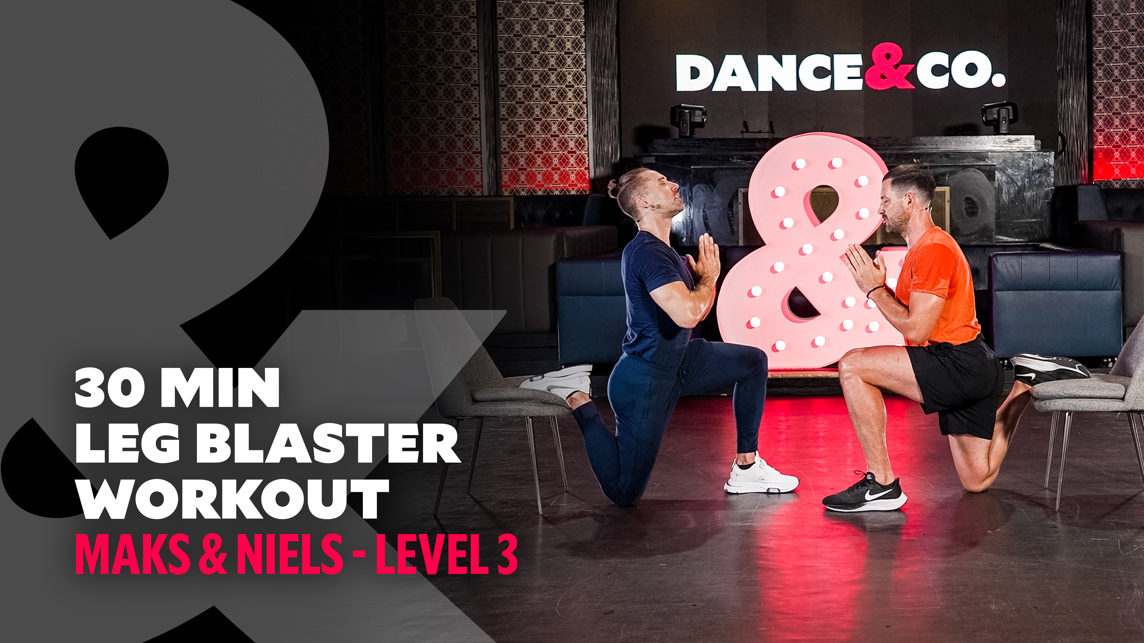 Maks & Niels - 30 Min Leg Blaster Workout - Level 3