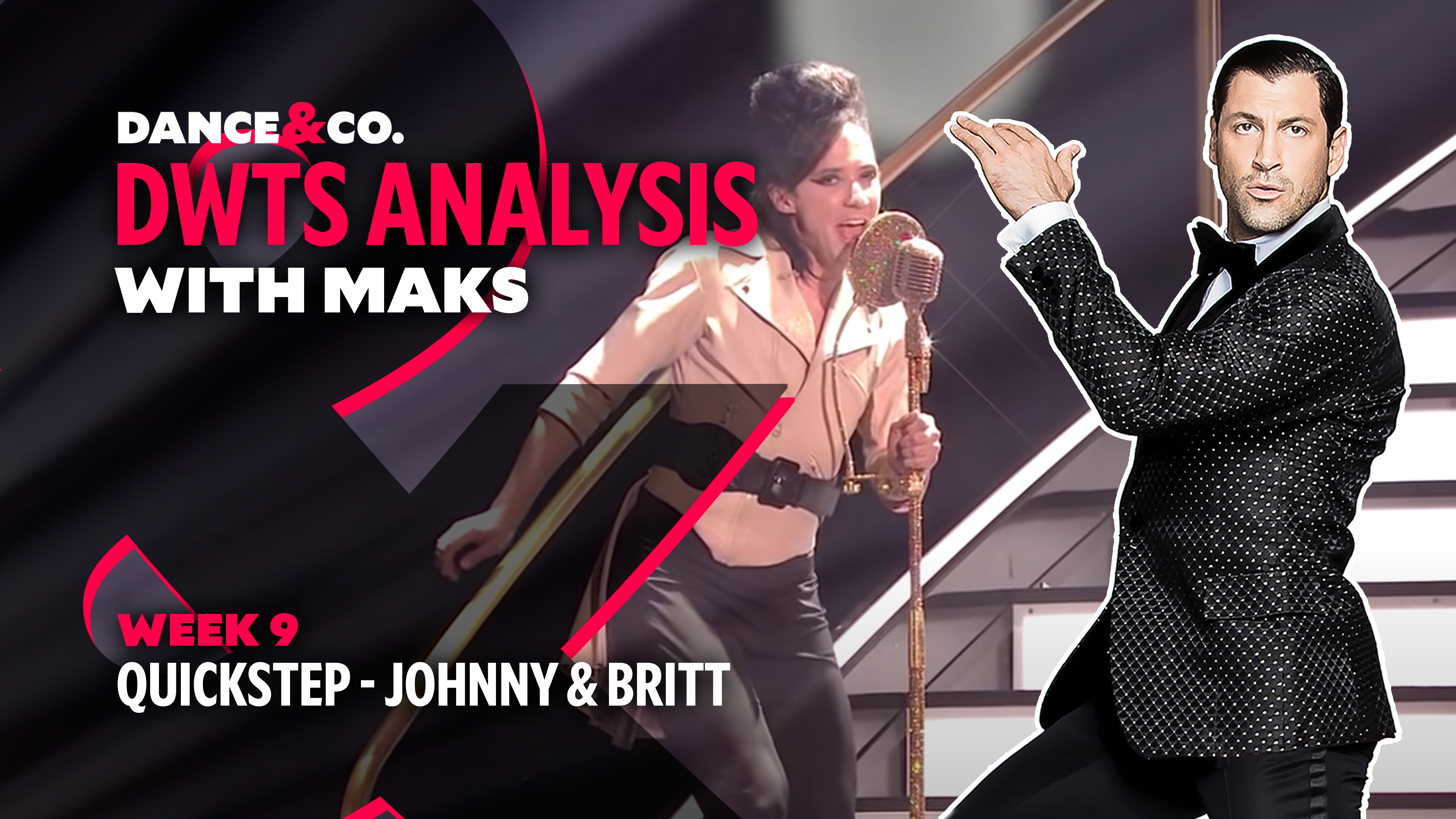 DWTS MAKS ANALYSIS: Week 9 - Johnny Weir & Britt Stewart's Quickstep