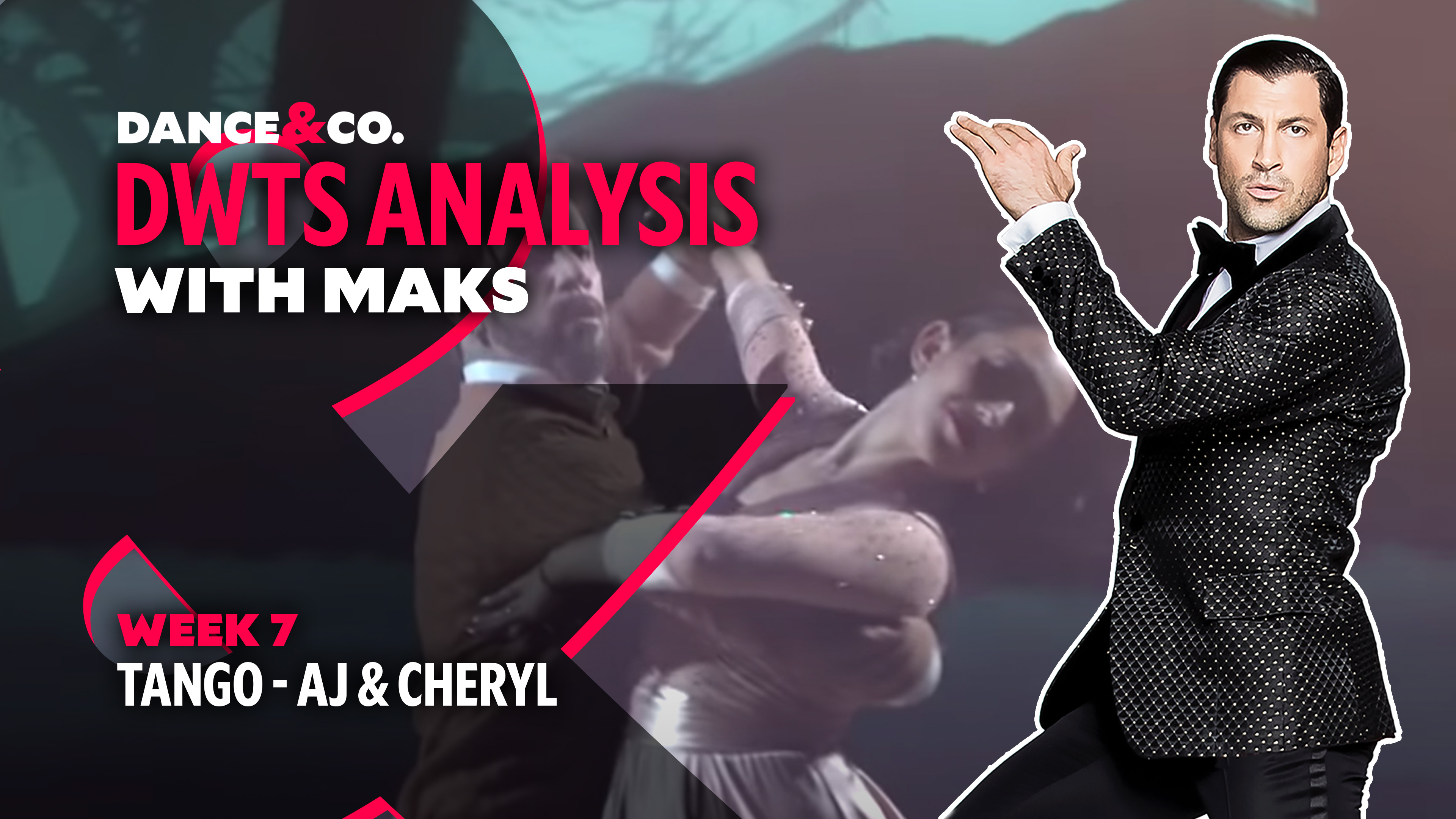 DWTS MAKS ANALYSIS: Week 7 - AJ Mclean & Cheryl Burke's Tango