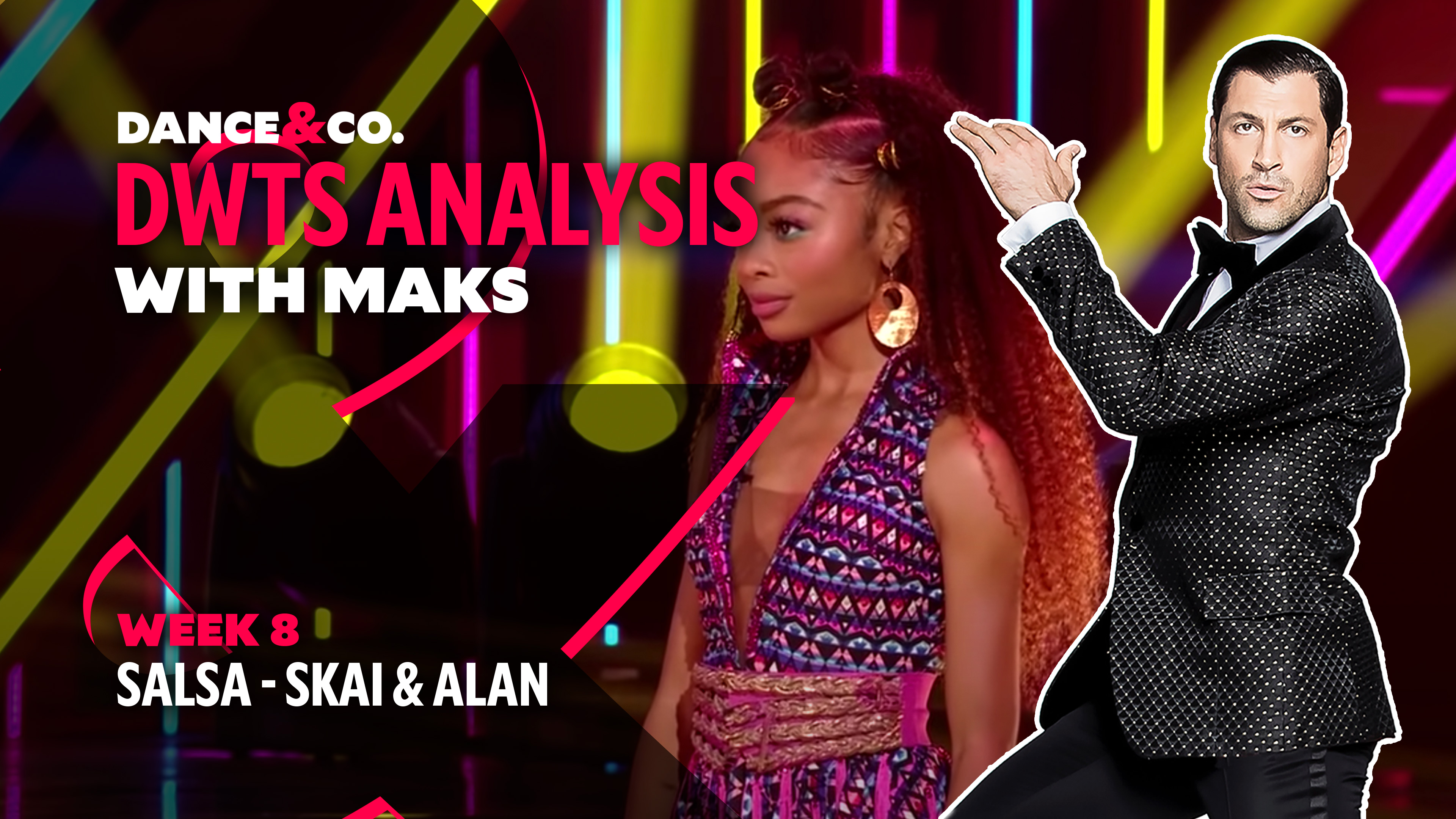 DWTS MAKS ANALYSIS: Week 8 - Skai Jackson & Alan Bersten's Salsa