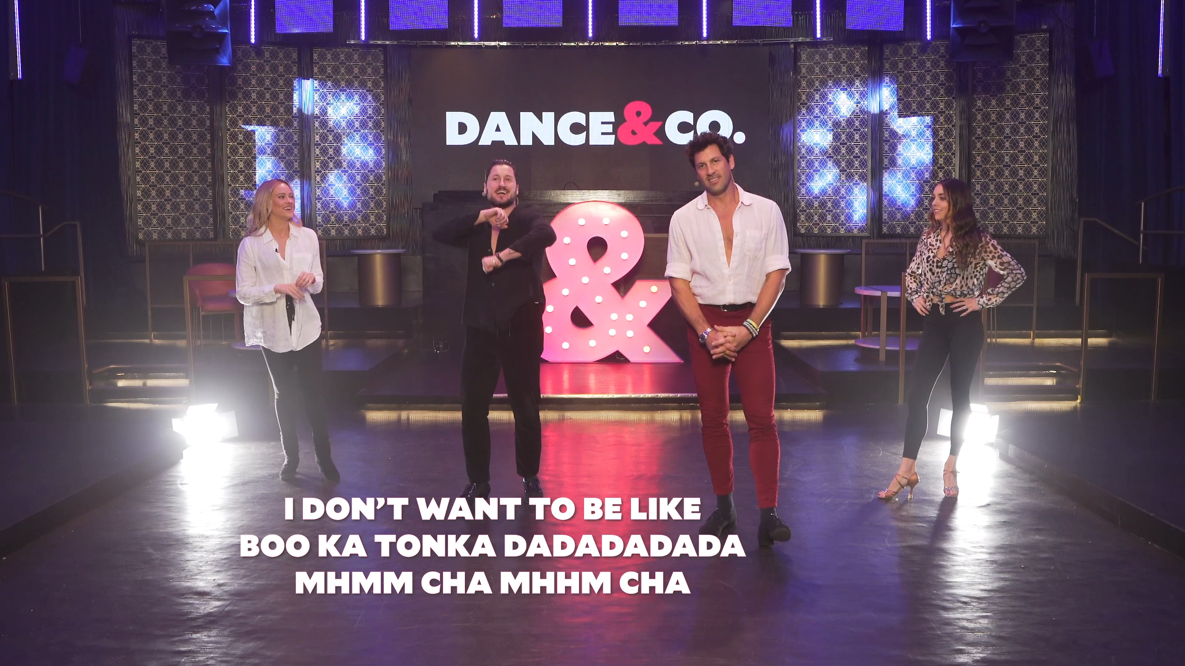 BLOOPERS: Maks, Val, Jenna, Peta SAMBA