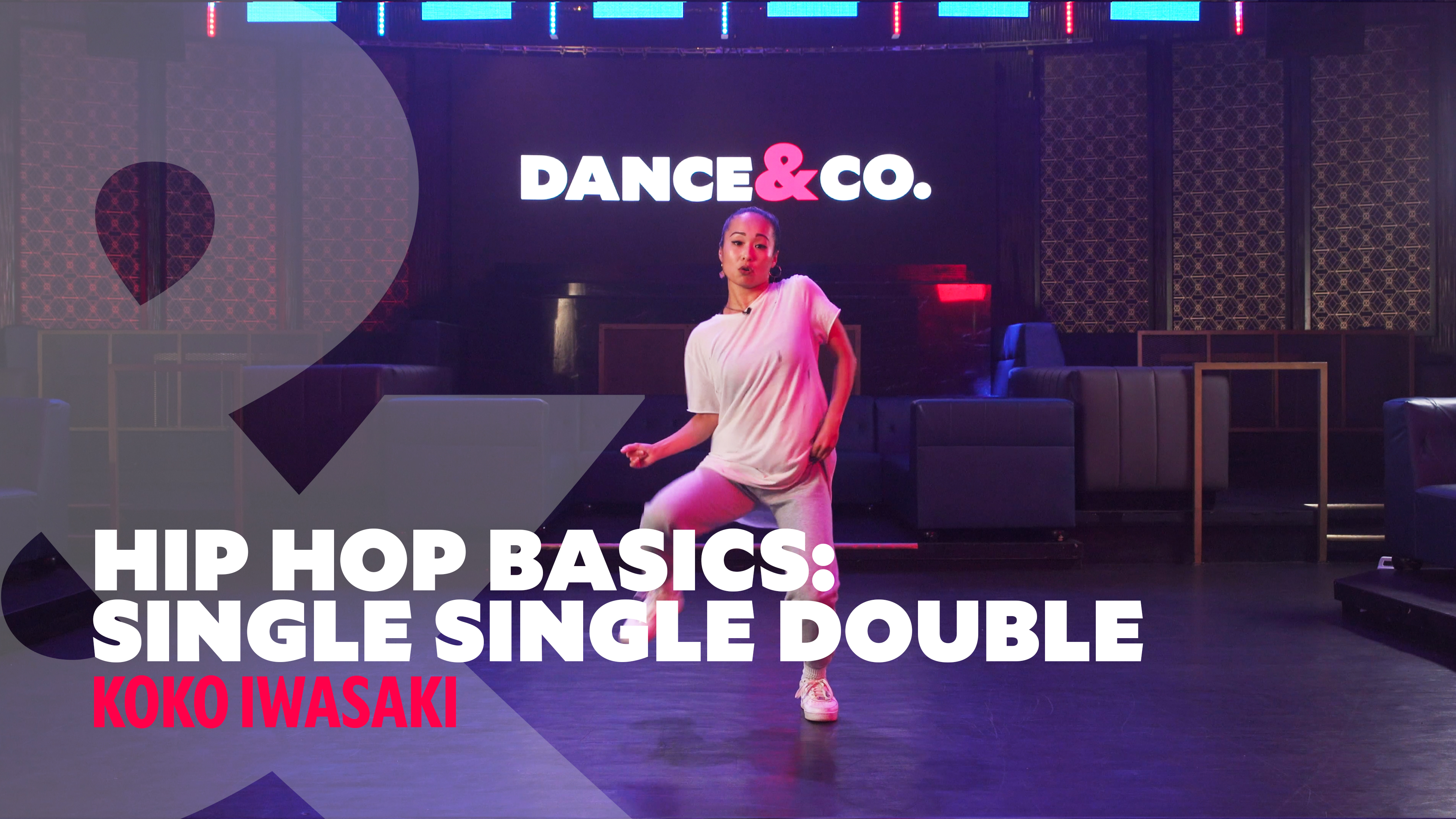 Hip Hop Basics - "Single, Single, Double & Body Roll" w/ Koko Iwasaki (2 of 5)