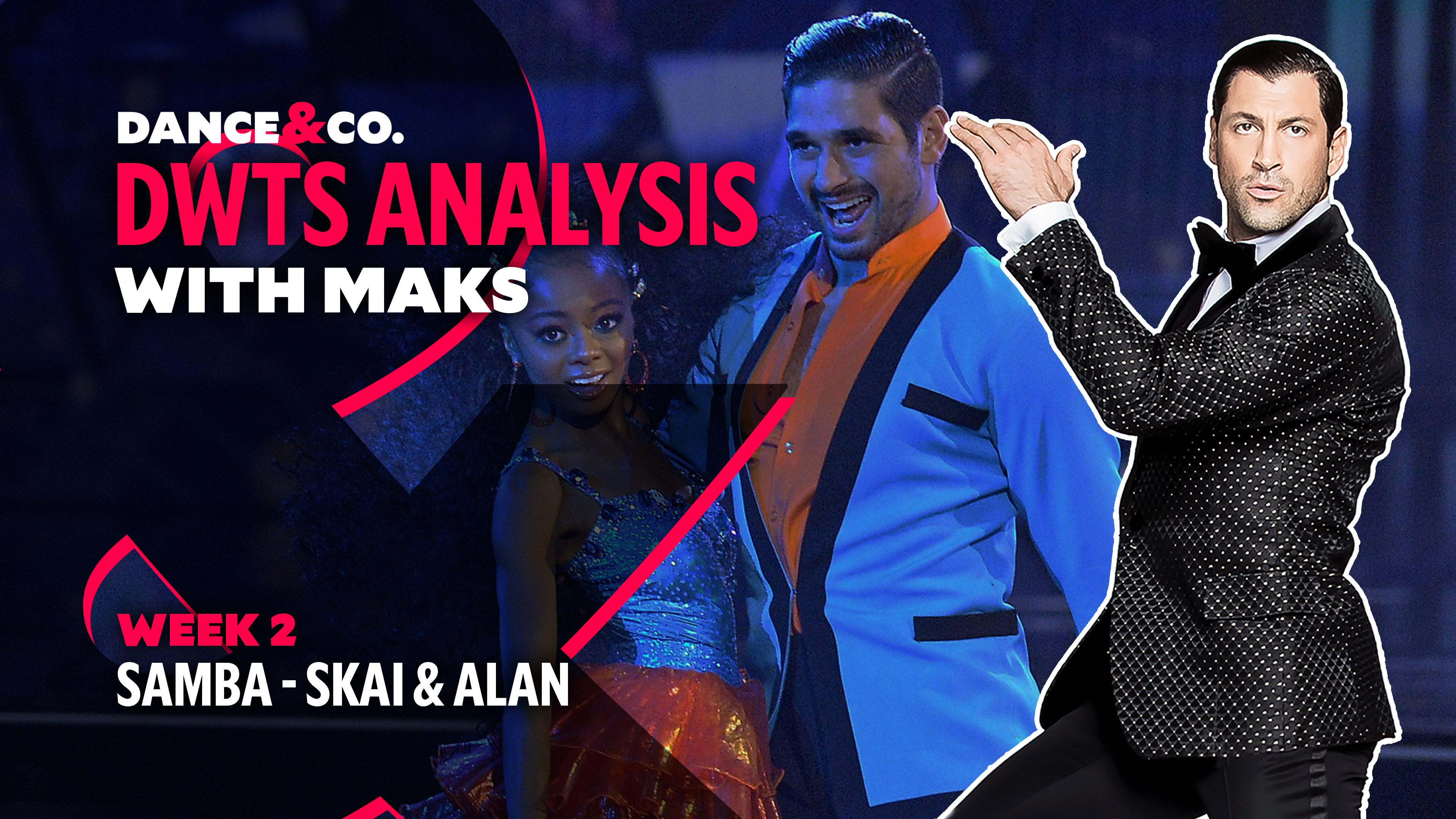 DWTS MAKS ANALYSIS: Week 2 - Skai Jackson & Alan Bersten's Samba