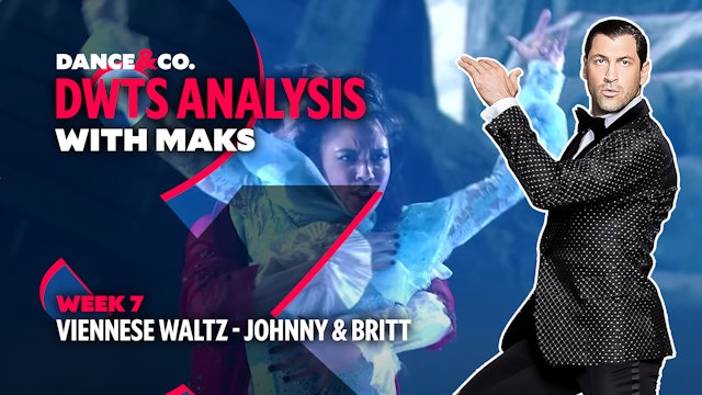 DWTS MAKS ANALYSIS: Week 7 - Johnny Weir & Britt Stewart's Viennese Waltz