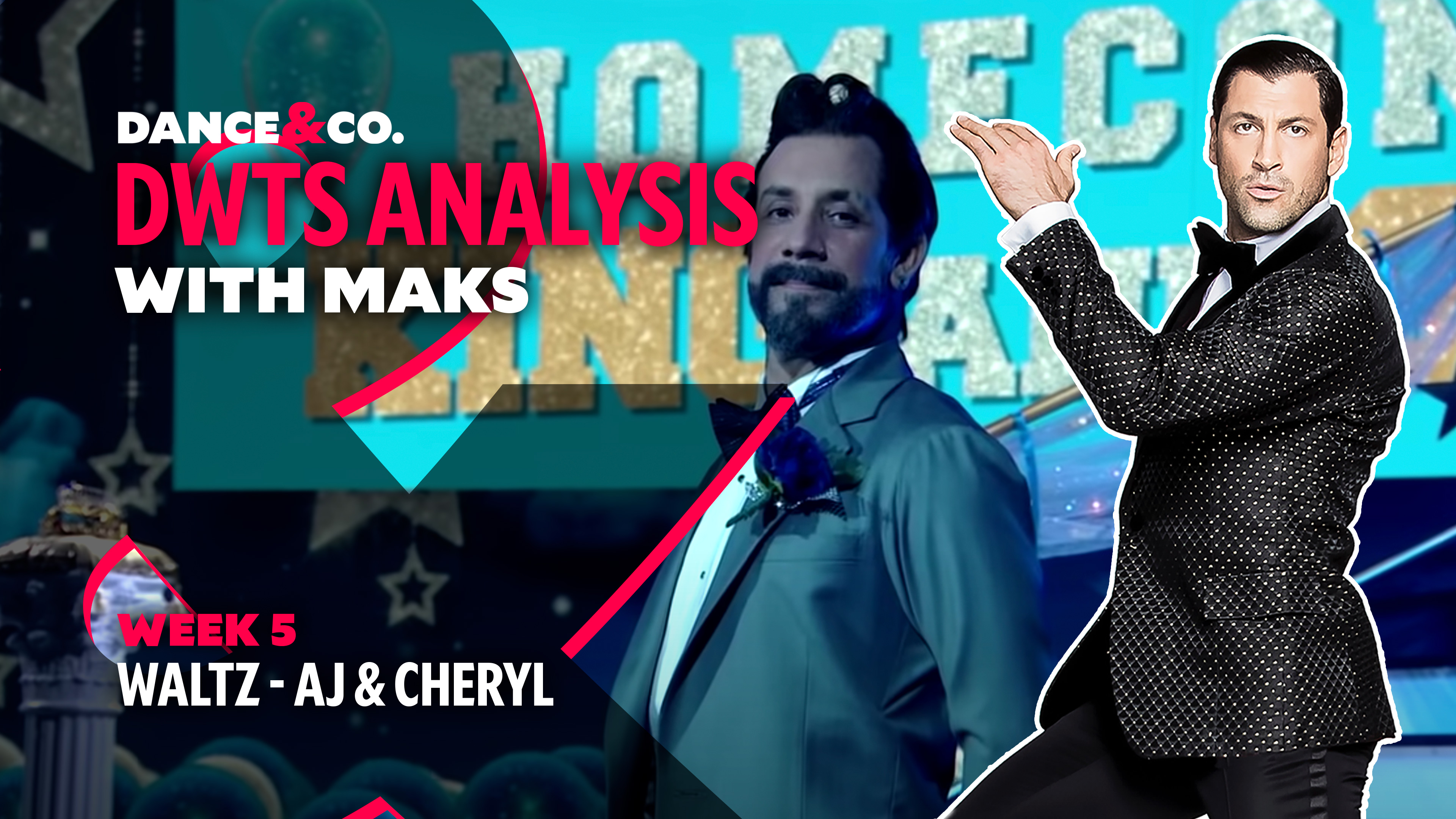 DWTS MAKS ANALYSIS: Week 5 - AJ Mclean & Cheryl Burke's Waltz